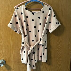 Worthington tie tee shirt